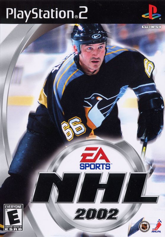 NHL 2002 box art for Playstation 2